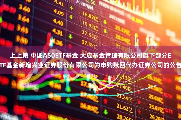上上策 中证A50ETF基金 大成基金管理有限公司旗下部分ETF基金新增兴业证券股份有限公司为申购赎回代办证券公司的公告